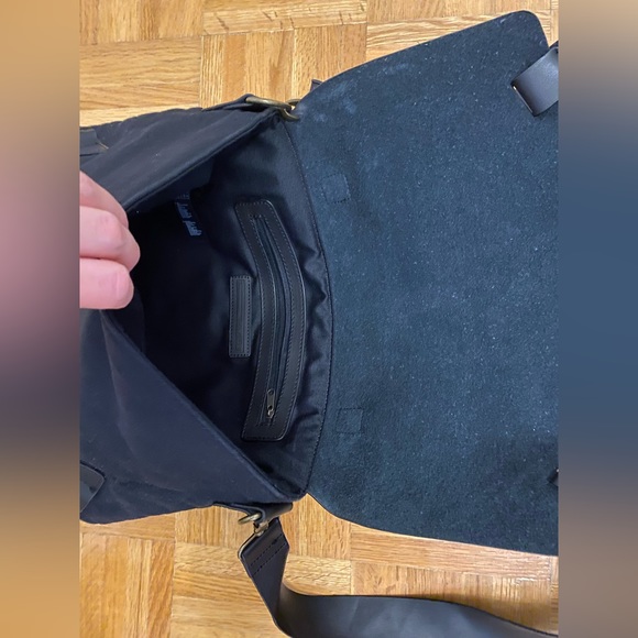 Black canvas work bag / laptop sleeve - Picture 4 of 4